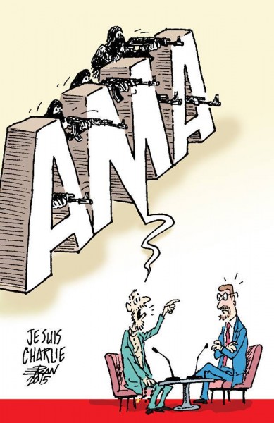 Ercan Akyol "Mais..." (allusion à ceux qui disent "je dénonce l'attentant mais...."