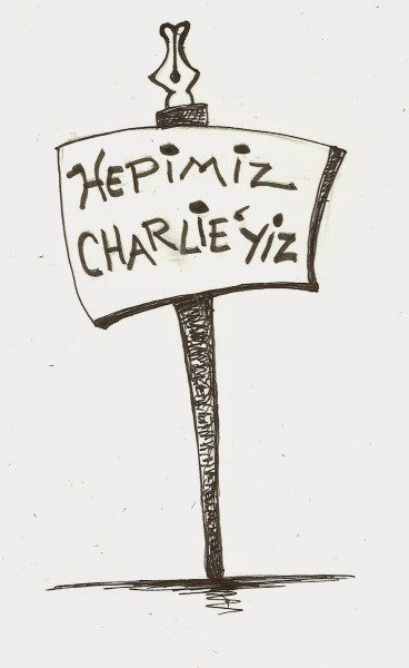 Necmi Oğuzer "Nous sommes tous Charlie"