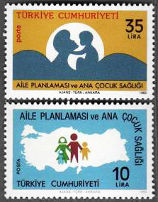 timbres-planing-familal-turquie-1983