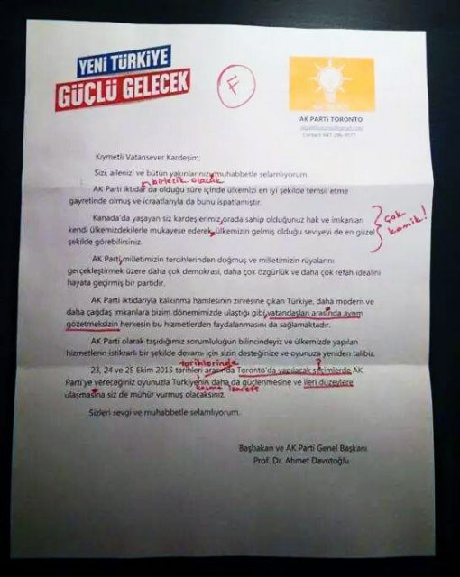 lettre-akp-elections-davutoglu-canada