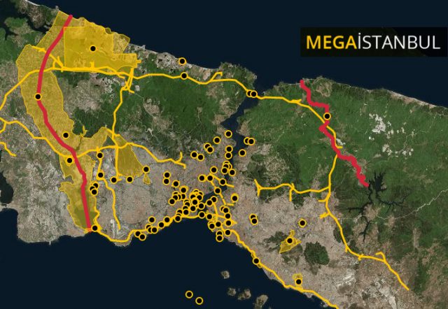 Megaprojets d'Istanbul dont Maslak 1453