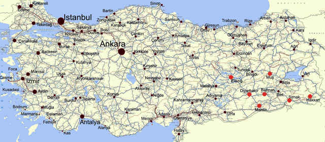 carte-turquie-villes-couvre-feu-2015