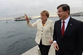 merkel Ahmet Davutoğlu