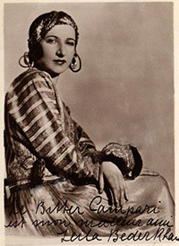Leyla Bedirxan dedicace
