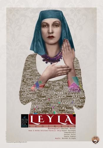 Leyla mezopotamya dans affiche