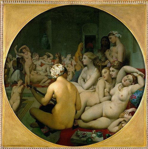 bain turc ingres harem
