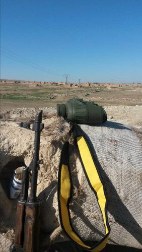 rojava front paysage