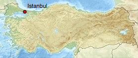 turquie carte istanbul