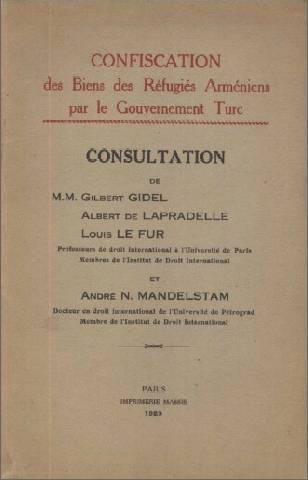 confiscation armenien rapport