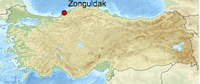 turquie carte zonguldak