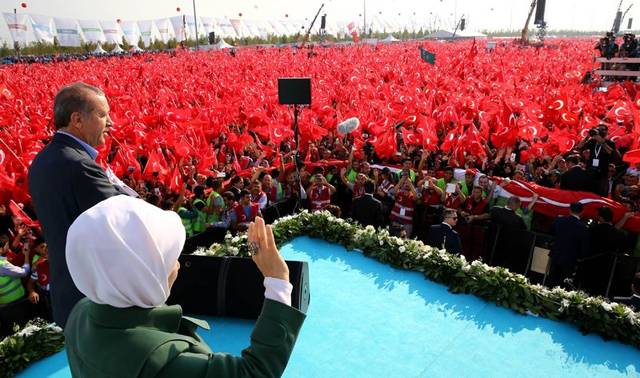 yenikapi erdogan tribune