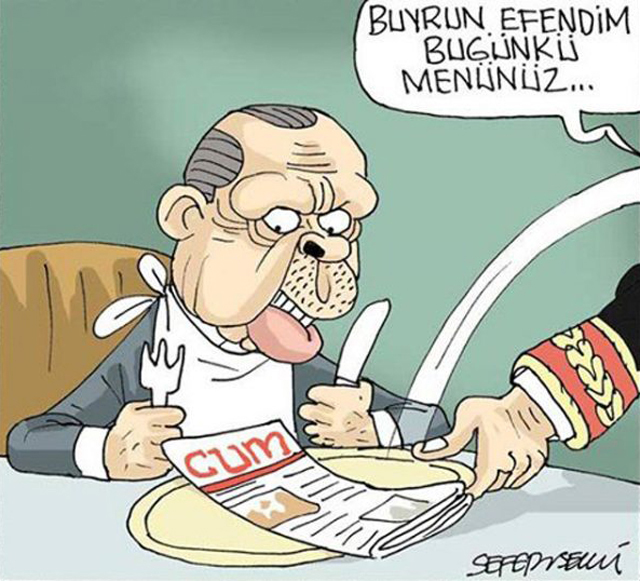 sefer-selvi-cumhuriyet-menu médias