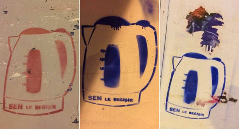 bouilloire demirtas graffitis bouilloire