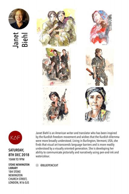 Kurdish Art Fair 2018 Janet Biehl Kurdish Art Fair 2018 Janet Biehl