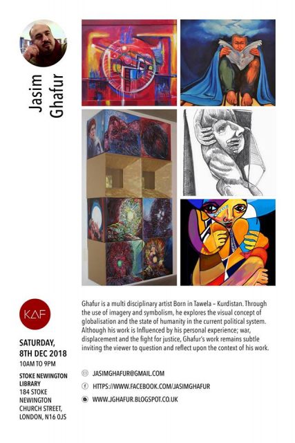 Kurdish Art Fair 2018 Jasim Ghafur Kurdish Art Fair 2018 Jasim Ghafur