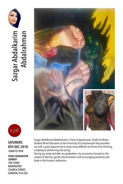 Kurdish Art Fair 2018 Sazgar Abdalkarim Abdalraman Kurdish Art Fair 2018 Sazgar Abdalkarim Abdalraman
