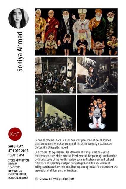Kurdish Art Fair 2018 Soniya Ahmed Kurdish Art Fair 2018 Soniya Ahmed