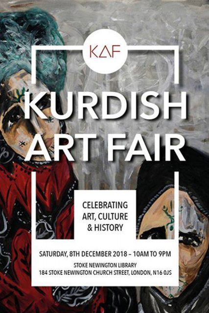 Kurdish Art Fair Affiche Poster Kurdish Art Fair 2018 Zehra Dogan
