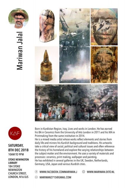 Kurdish Art Fair 2018 Mariwan Jalal
