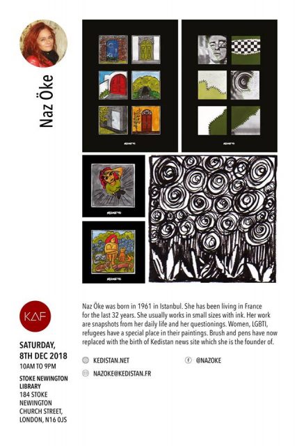Kurdish Art Fair 2018 Naz Oke