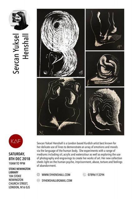 Kurdish Art Fair 2018 Sevcan Yuksel Henshall