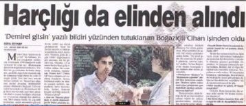 metin cihan coupures 4 Metin cihan prison mahpus