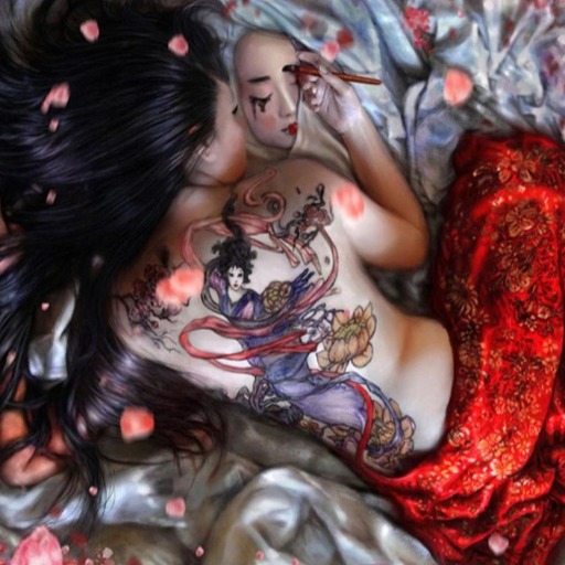 tatoo japon kadin