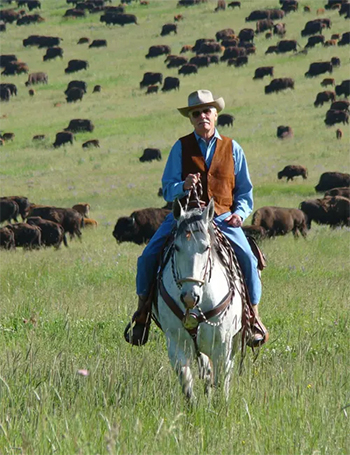 ted turner patagonya bizon