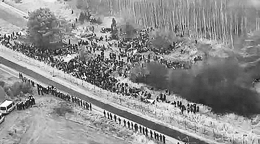pologne bielorussie migrants
